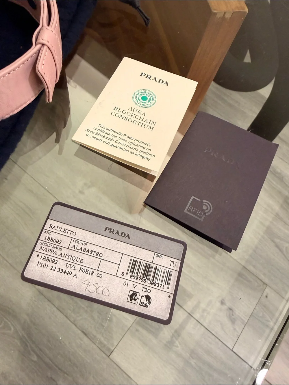 Prada Pink Re-Edition 2001 Top-Handle Bauletto Bag